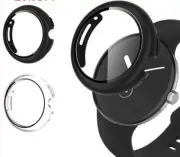 For Google Pixel Watch 3 Screen Protector Tempered Glass 41 45mm PC Case Cover