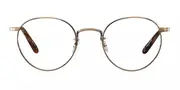 Garrett Leight WILSON M AG-PIW Men's Glasses Gold Size 46 - Private Health Rebate - Blue Light Block Available