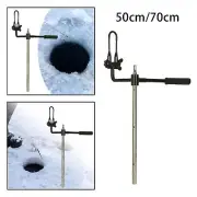 Ice Drill Auger Extension Rod Equipment Outdoor Ice Burrowing Ice Drill Tool