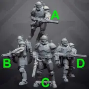 Enclave Brute - SKULLFORGE | Legion compatible Imperial Assault 3D printed