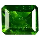 3.19 ct Octagon Cut (10 x 9 mm) Unheated / Untreated Green Chrome Diopside