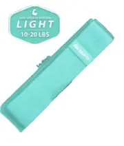 Aoralivre Fabric Light Resistance Band Legs/Butt/Glute/Squat Stretch Workout