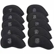 10x Golf Iron Cover Headcover For Paradym QI10 Stealth Cobra ltdx PXG Gen4 Gen6