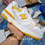 [GEEKSNEAKER] NB NEW BALANCE 550 VARSITY GOLD NB550 運動鞋白色黃色