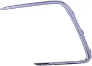 FUWKAIZS Front Bumper Fog Light Cover Frame Lamp Trim Decorative Chrome Trim Strips Compatible for VW Tiguan R-LINE 2022(ONLY 1 Right)