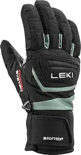 [Leki] Griffin 3D Junior Gloves 2025 Black/Dusty Green, 7.0