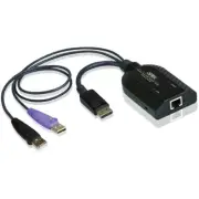 Aten KA7169 DisplayPort USB Virtual Media KVM Adapter Cable with Smart Card Read