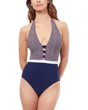 Profile by Gottex Let It Be Halter One-Piece