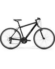 Merida Crossway 10-V Hybrid Bike Black/Silver
