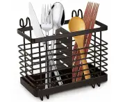 Cutlery drainer, Stainless Steel Cutlery Storage Rack