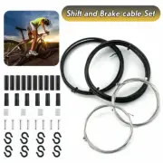1 Pairs Mountain Bike Road Bicycle Shift and brake Kit Cable Housing Wire Line