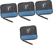 VILLFUL 4pcs Outdoor Medicine Bag Pouch Travel Medicine Organizer Compact First Aid Kit for Hiking