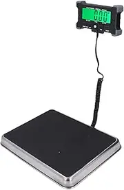 ANKROYU Heavy Duty Digital Postal Scale, 200kg Capacity, 0.05kg Precision, Stainless Steel Platform, ABS Waterproof, 3-Unit Display, for Post Office & Warehouse Use