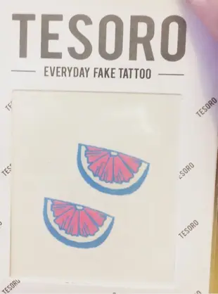 TESORO 韓國 刺青貼紙