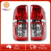 A Set Rear Tail Light Lamp Right+Left For Toyota Hilux 2WD 4WD UTE 2011~2015 (for: Toyota)