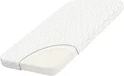 WELLZEE Rectangle Bassinet Mattress 35“x20 x2, fit for AMKE 3in1, Besrey 3in1 5in1, GoFirst, Dream On Me Skylar, Evolur and Most Rectangle Bedside Sleeper, 100% Breathable Cover, Waterproof Lining