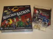 Batman Munchkin SW w/Kickstarter extras dice bag Batcomputer Steve Jackson Games