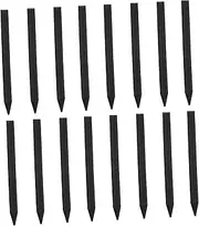 UPKOCH 16pcs Plastic Tent Pegs Durable Ground Stakes for Outdoor Camping Awning Canopy Shaped Design for Secure Fixation Sand and Soil