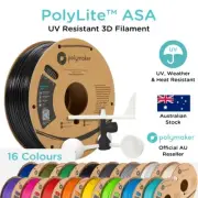 Polymaker ASA UV Resistant 3D Printer Filament PolyLite Australia