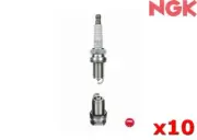 NGK Spark Plug Platinum FOR Jaguar S-Type 99-2002 4.0 V8 PFR5G-11E x10
