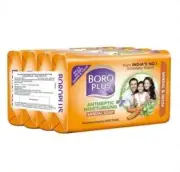 BOROPLUS Antiseptic + Moisturising Soap - Sandal & Neem (4 x 125 g)