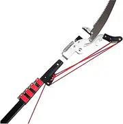 Professional Telescopic Tree Pruner 2 in 1 High Reach Tree Loppers Pruners/Saw Extendable Bypass Garden Tools Lopper 7.2M Telescopic Tree Pruner,24FT