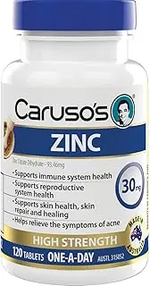 Caruso's Natural Health High Strength Zinc 120 Tablets