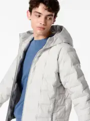 UNIQLO Puff Tech Parka Hooded Water-resistant Cold Protection 5 Colors Men