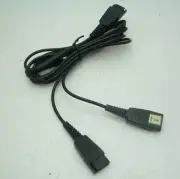 Jabra Supervisory Y-Splitter Training OBS Cable NEW for GN Netcom Headset Model