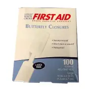Butterfly Wound Closures - 1/2"x2 3/4" - 1000 Pcs (MS-20110) by AWC