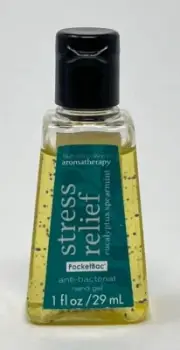 BATH BODY WORKS STRESS RELIEF EUCALYPTUS SPEARMINT POCKETBAC HAND GEL SANITIZER