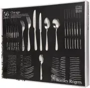 Stanley Rogers Chicago Cutlery 56-Pieces Set