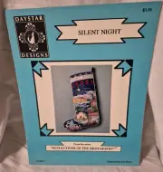 Daystar Silent Night Reflections of The High Desert Cross Stitch Leaflet