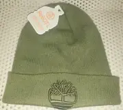 TIMBERLAND Tree Boot Brand Belifef Beanie Winter Ski Army Green size one size