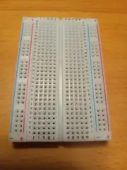 HOBBYIST - 400 POINT SOLDERLESS PROTOTYPE BREADBOARD. ELECTRONIC CURCUIT DESIGN.