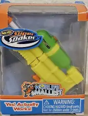 World's Smallest NERF SUPER SOAKER Collectible Mini Toy in Box Actually Works