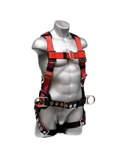 Elk River EagleLite Harness w/ Tongue Buckles, 3 D-Rings, Polyester/Nylon, 2XL