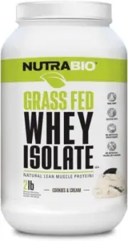 Grass-Fed Whey Protein Isolate 0.9kg Cookies and Cream