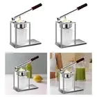 Hand Press Fruit Juicer,Orange Lime Grapefruit Presser,Stainless Steel,Manual