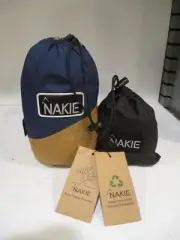 Nakie Hammock with Straps - River Blue