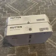 IKEA Hutten 9 Bottle Wine Rack Solid Wood, NEW, Set of 2, Stackable, Counter Top
