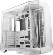 MAG PANO 100L PZ White - Premium Mid-Tower Gaming PC Case - Tempered Glass Side