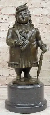 Contemporary Bronze Figures `Botero` Sculpture Figurine Statue Reproduction Art