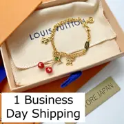 1 Biz Day Ship Louis Vuitton x Takashi Murakami Cherry Bracelet M02476 2025