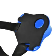(Blue)Boat Rock Fishing Rod Pole Holder Adjustable Waist Fighting Belt HG