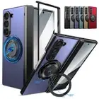 For Samsung Galaxy Z Fold 6/5/4/3 Shockproof Magnetic Ring Case Screen Protector
