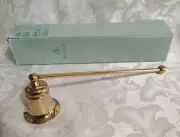 PARTYLITE - 9" CANDLE SNUFFER - BRASS - CHATHAM - N6035 RETIRED 2004