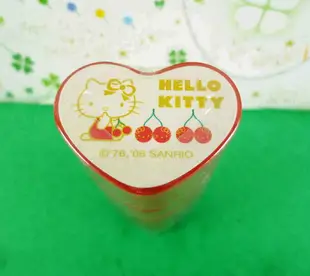 【震撼精品百貨】Hello Kitty 凱蒂貓 KITTY心型印章-紅 震撼日式精品百貨