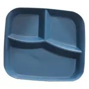 Three-point Grid Dish Serving Plate Fruits and Vegetables Baby Sectioned Food