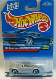 HOT WHEELS ~ 25th Anniversary LAMBORGHINI COUNTACH ~ #1089 ~